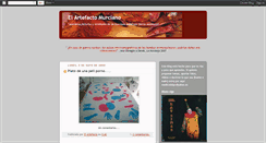 Desktop Screenshot of elartefactomurciano.blogspot.com