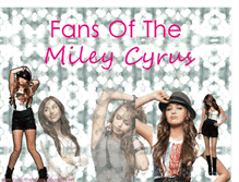 Tablet Screenshot of fansofthemileyc.blogspot.com