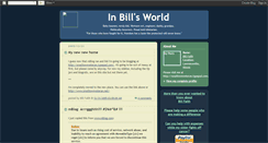 Desktop Screenshot of inbillsworld.blogspot.com