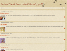 Tablet Screenshot of buttonplanetent.blogspot.com