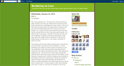 Desktop Screenshot of borderingonloco.blogspot.com