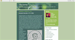 Desktop Screenshot of lizacorrine.blogspot.com