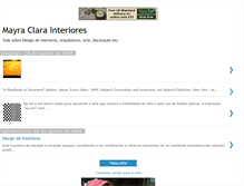 Tablet Screenshot of clarainteriores.blogspot.com