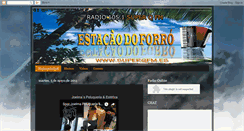 Desktop Screenshot of estacaodoforroproducoes.blogspot.com