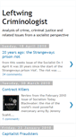 Mobile Screenshot of leftwingcriminologist.blogspot.com