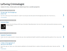 Tablet Screenshot of leftwingcriminologist.blogspot.com