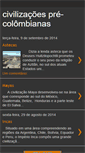 Mobile Screenshot of civilizacoesprecolombianas.blogspot.com