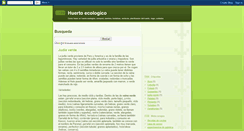 Desktop Screenshot of mihuertoecologico.blogspot.com