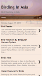 Mobile Screenshot of birdinginasia.blogspot.com