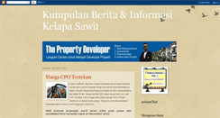 Desktop Screenshot of kelapasawitriau.blogspot.com