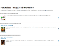 Tablet Screenshot of naturaleza-fragilidadirrompible.blogspot.com