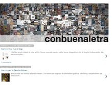 Tablet Screenshot of elblogdeconbuenaletra.blogspot.com
