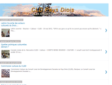 Tablet Screenshot of cldpaysdiois.blogspot.com