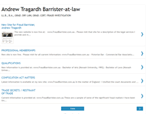 Tablet Screenshot of fraudbarrister.blogspot.com