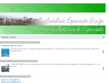 Tablet Screenshot of andaluciaesperanto.blogspot.com