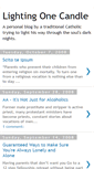 Mobile Screenshot of lightingonecandle.blogspot.com