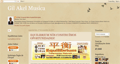 Desktop Screenshot of gilakelmusica.blogspot.com