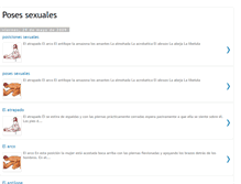 Tablet Screenshot of posesexuales.blogspot.com