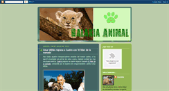 Desktop Screenshot of galaxia-animal.blogspot.com