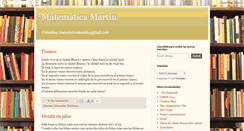 Desktop Screenshot of matematicamartin.blogspot.com