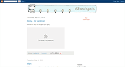 Desktop Screenshot of oldnewagain.blogspot.com