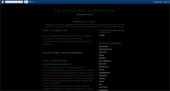 Desktop Screenshot of lacuevadelalquimista.blogspot.com