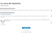 Tablet Screenshot of lacuevadelalquimista.blogspot.com