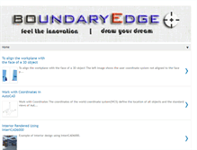 Tablet Screenshot of boundaryedge.blogspot.com