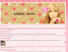 Tablet Screenshot of aimiin.blogspot.com