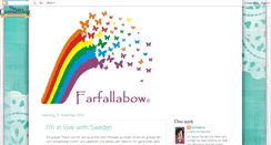 Desktop Screenshot of farfallabow.blogspot.com