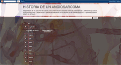 Desktop Screenshot of historiadeunangiosarcoma.blogspot.com
