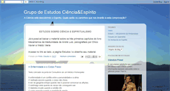 Desktop Screenshot of cienciaeespirito.blogspot.com