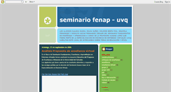 Desktop Screenshot of fenap08.blogspot.com