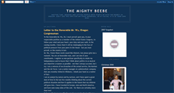 Desktop Screenshot of mightybeebe.blogspot.com