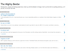 Tablet Screenshot of mightybeebe.blogspot.com