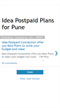 Mobile Screenshot of ideapostpaid.blogspot.com