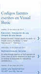 Mobile Screenshot of codigos-visualbasic.blogspot.com