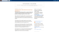 Desktop Screenshot of evening-leader.blogspot.com