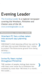 Mobile Screenshot of evening-leader.blogspot.com