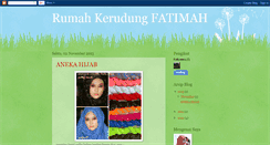 Desktop Screenshot of kerudungfatimah.blogspot.com