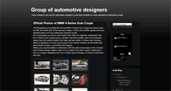 Desktop Screenshot of group-of-automotive-designers.blogspot.com