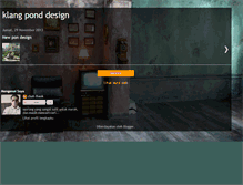 Tablet Screenshot of klangponddesign.blogspot.com