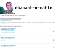 Tablet Screenshot of chanantomatic.blogspot.com