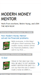 Mobile Screenshot of modern-money-mentor.blogspot.com