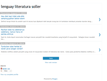 Tablet Screenshot of lenguayliteraturasoller.blogspot.com