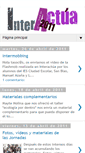 Mobile Screenshot of interactua2011.blogspot.com