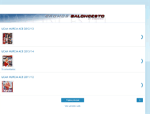 Tablet Screenshot of cromosbasket.blogspot.com