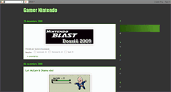 Desktop Screenshot of gamernintendo.blogspot.com