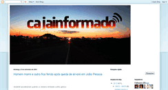 Desktop Screenshot of cajainformado.blogspot.com