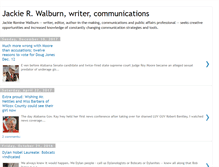Tablet Screenshot of jackierwalburnwrites.blogspot.com